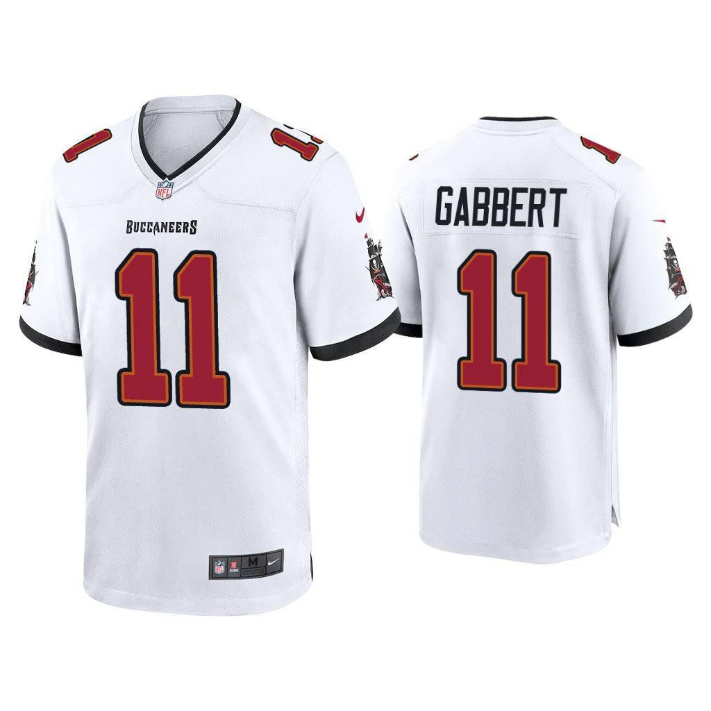 Men Tampa Bay Buccaneers 11 Blaine Gabbert Nike White Game NFL Jersey